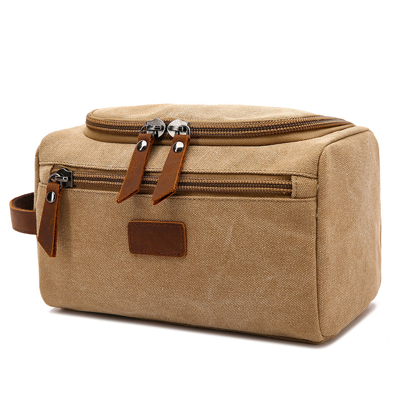 Canvas Toiletry Bag