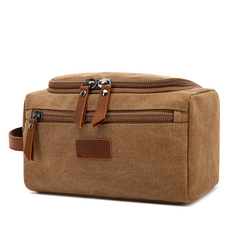 Canvas Toiletry Bag