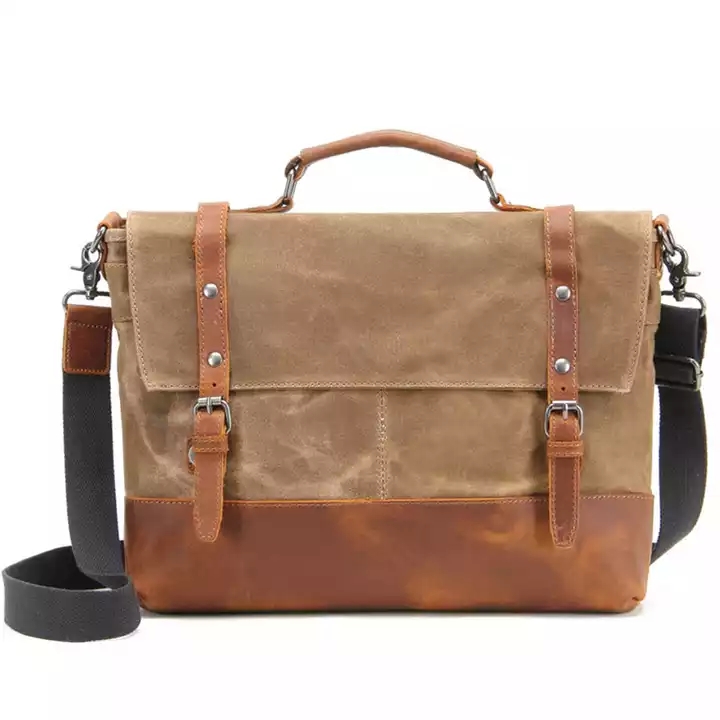 Canvas Messenger Bag