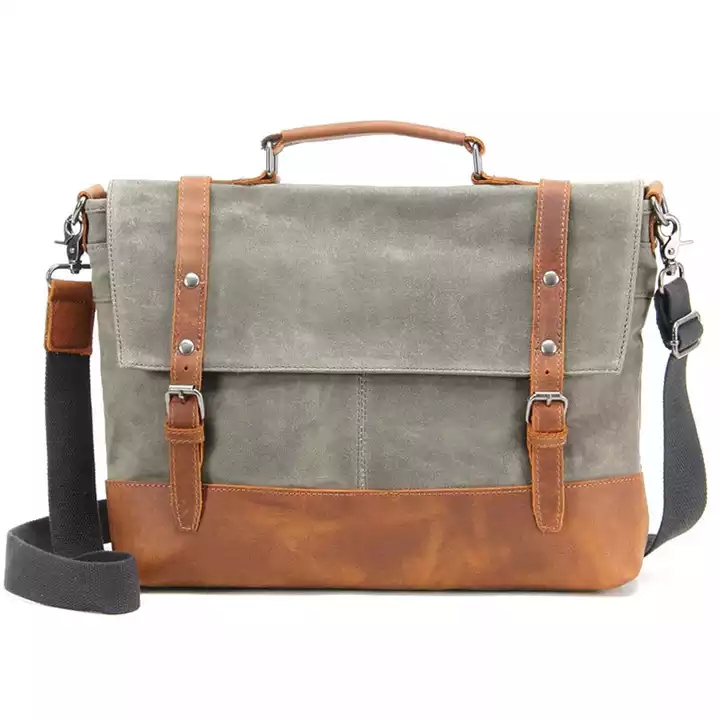 Canvas Messenger Bag