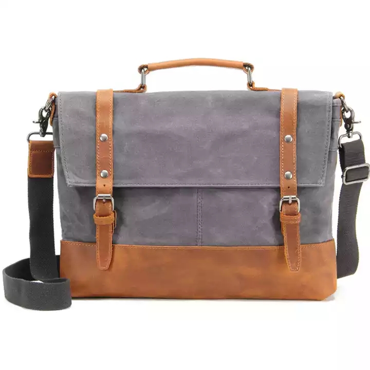 Canvas Messenger Bag