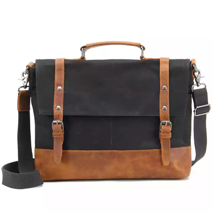 Canvas Messenger Bag